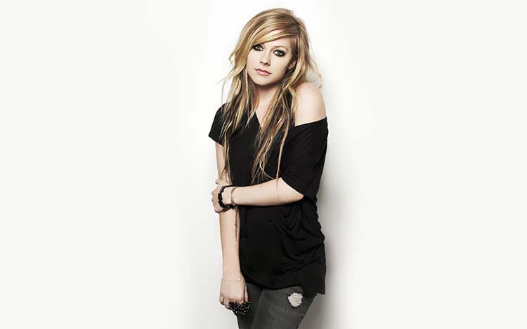 Avril Lavigne艾薇儿·拉维妮美女歌手壁纸B001