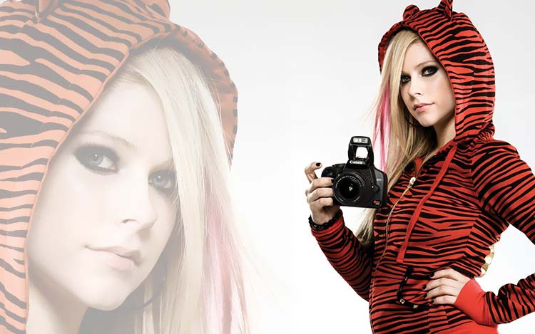 Avril Lavigne艾薇儿·拉维妮美女歌手壁纸B002