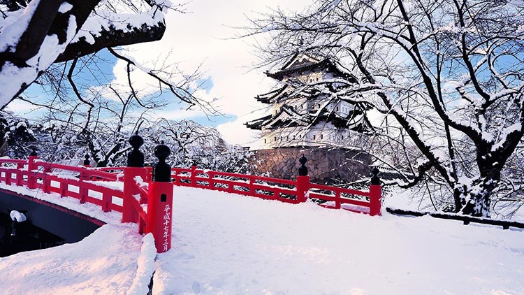 冬天雪景