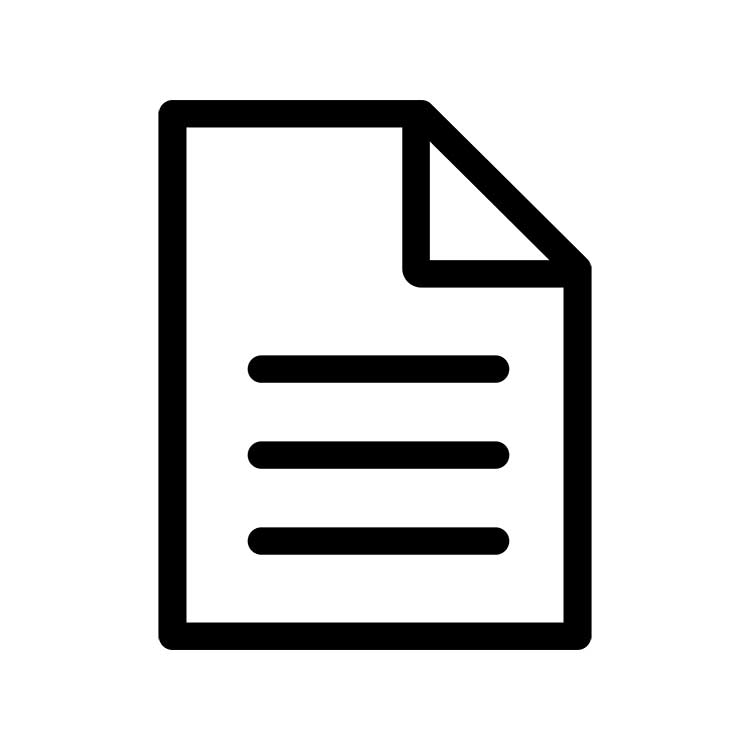 文档文件床单文本档案文件线型图标