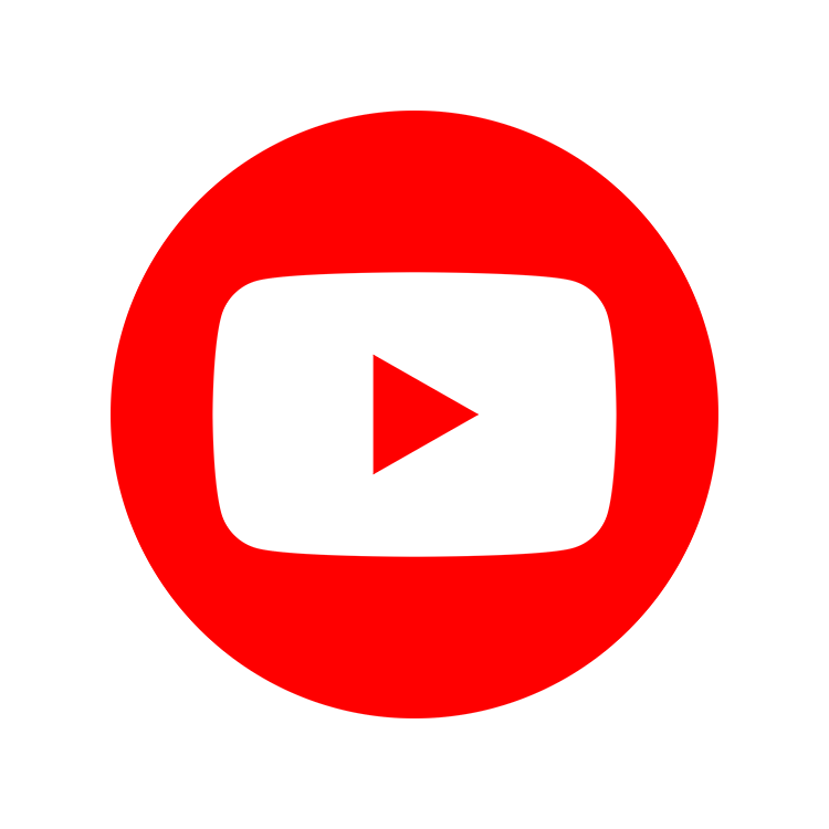 红色的YouTube视频播放图标