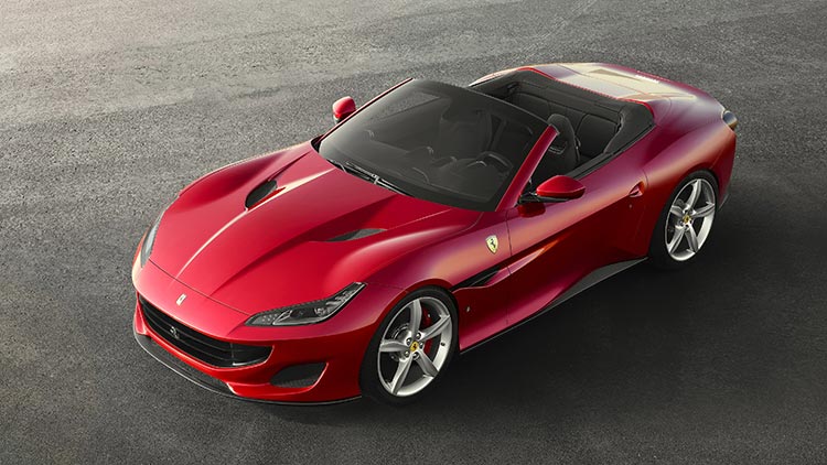 法拉利Ferrari Portofino 2018 4k壁纸