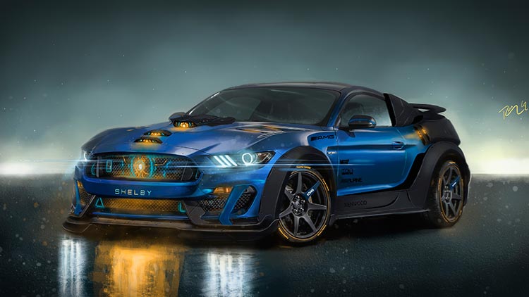 野马GT350R Shelby 4K壁纸