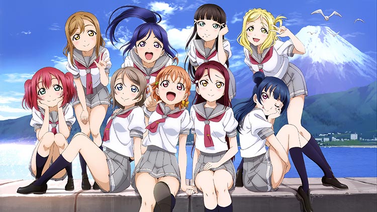 Love Live! Sunshine 4k动漫壁纸