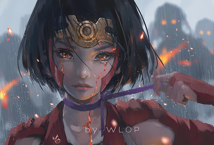 WLOP Kabaneri of the Iron Fortress Mumei digital a