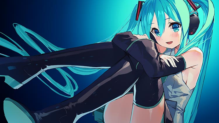 可爱初音未来女生4K壁纸