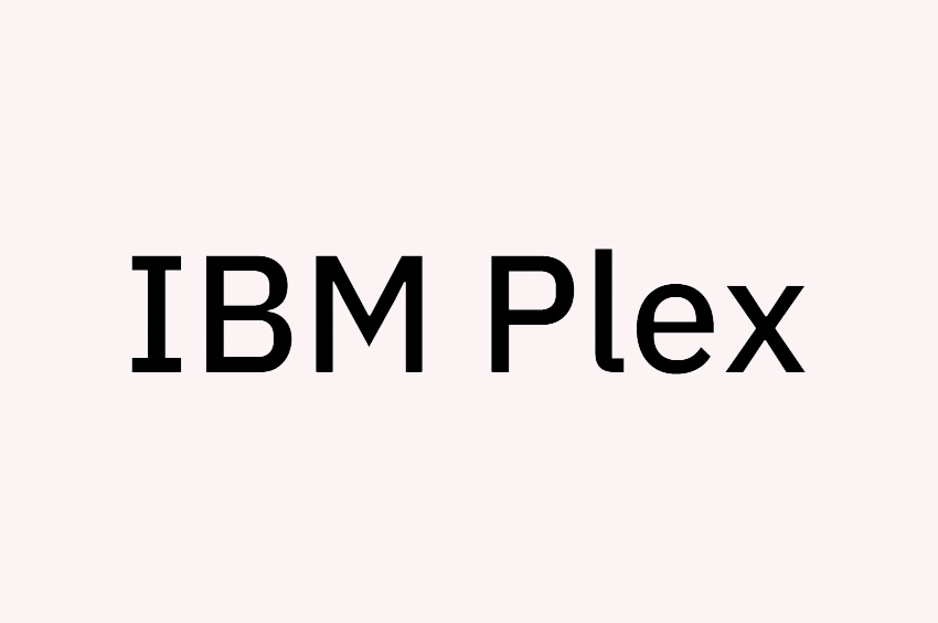 IBM Plex Sans TC